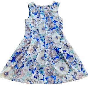 Forever 21 summer midi floral dress medium Fit & flare